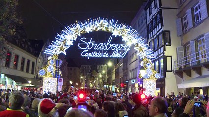 Traditional Strasbourg Christmas market opens