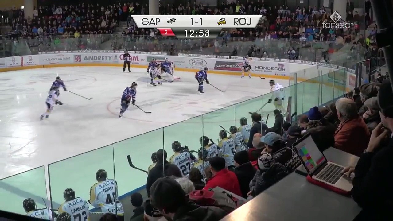 SLM - 22ème j. : Gap - Rouen : 2-4 (les buts)