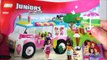 Toy ice cream truck Lego Friends Elsa Anna have chocolate strawberry Ice Cream playset