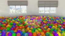 Crazy Ball Pit Show 3D Colors For Children To Learn - Colours For Kids To Learn - Learning Videos