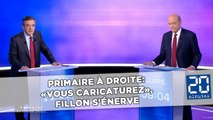 Primaire à droite: «Vous caricaturez», Fillon s'énerve contre Gilles Bouleau