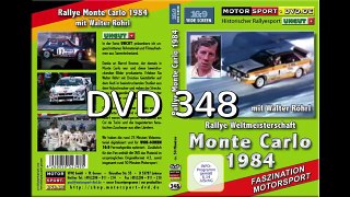 1984 Rallye Monte Carlo 1984 mit Walter Röhrl (DVD 348 Trailer)