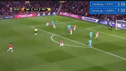 Sergio Romero Amazing Double Save - Manchester United 0-0 Feyenoord 24.11.2016 HD