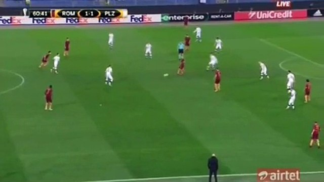 2-1 Edin Džeko 2nd Super Goal HD - AS Roma 2-1 Viktoria Plzeň - 24.11.2016 HD