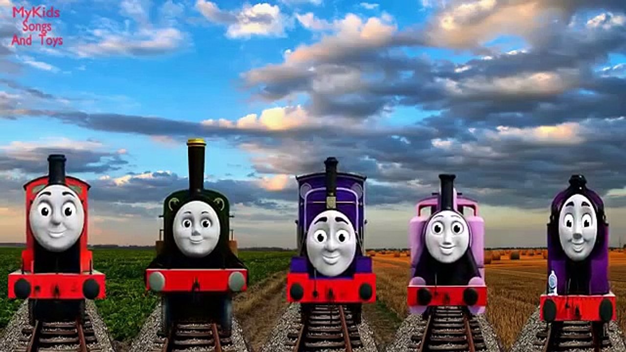 248 THOMAS & FRIENDS FINGER FAMILY SONG NURSERY RHYMES #4 MY KIDS SONGS & TOYS HAROLD RYAN PERCY