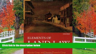 FREE PDF  Elements of Land Law  BOOK ONLINE