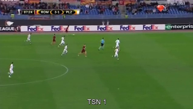 Edin Dzeko Goal HD - AS Roma 4-1 Plzen 24.11.2016