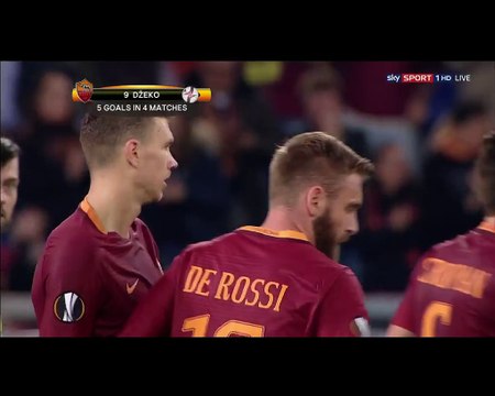 Edin Dzeko | Roma 4 - 1 Viktoria Plzen