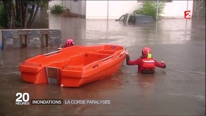 Inondations : la Corse paralysée