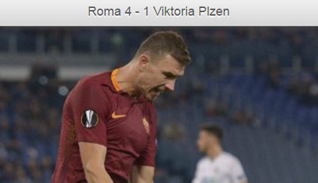 All Goals & highlights - AS Roma 4-1 Viktoria Plzen 24.11.2016