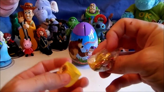 3 surprise eggs Маша и Медведь Masha and the Bear Masha i Medved Toys Surprise egg Kinder Surprise