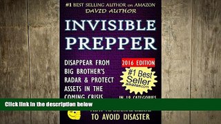 READ book  INVISIBLE PREPPER - DISAPPEAR FROM BIG BROTHER S RADAR   PROTECT ASSETS IN THE COMING