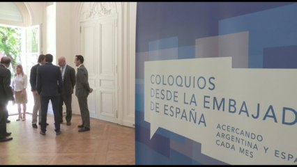 Argentina y España quieren fomentar sus relaciones con "Coloquios de la Embajada"
