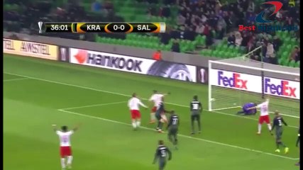 FC Krasnodar VS Salzburg 1-1 Highlights (Europa League) 23-11-2016
