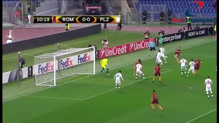 Roma VS Viktoria Plzen 4-1 Highlights (Europa League) 23-11-2016