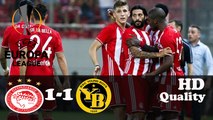 OLYMPIACOS VS YOUNG BOYS 1-1 HIGHLIGHTS EUROPA LEAGUE 24/11/2016