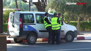 Manifestation des enseignants lors de la COP 22