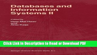 Download Databases and Information Systems II: Fifth International Baltic Conference, Baltic DB IS