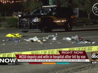 MCSO deputy, wife struck by van in Cave Creek
