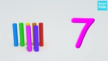 Learning Numbers 3D Counting 123 - 1 to 10 - Fun and Creative animation SmartKids