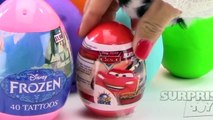 Disney collector surprise eggs play doh minions spongebob cars planes frozen princess elsa