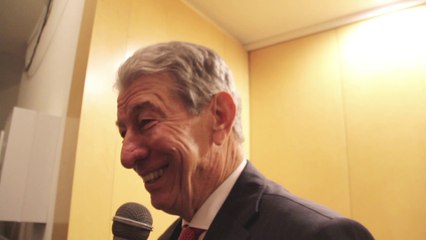 Felice Gimondi alla presentazione di "C'era una volta la Salvarani"