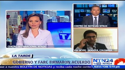 下载视频: Samuel Hoyos y Herbin Hoyos analizan en NTN24 nuevo acuerdo de paz entre el Gobierno colombiano y las FARC