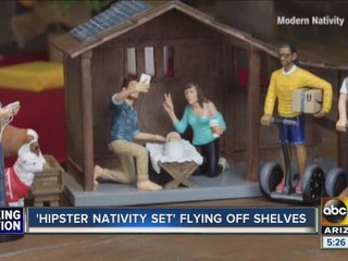 Hipster Nativity display on sale?