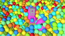 NEW Gumball Machine 3D for Children to Learn Colors - Kids Balls Surprise Learning DuckDuckKidsTV