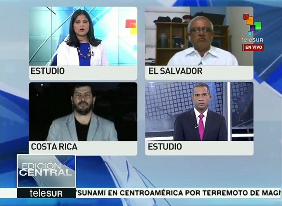 El Salvador: alerta de tsunami tras terremoto ya fue levantada