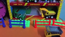 ✔ Dump truck Loader Excavator Build A House / Trucks for Kids / Truck toys