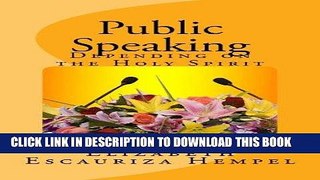 [READ] Kindle Public Speaking Depending on The Holy Spirit (1) Free Download