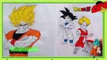 Coloring book- Gohan- Goku Super Saiyan- DragonBall- Coloring page |Learn colors