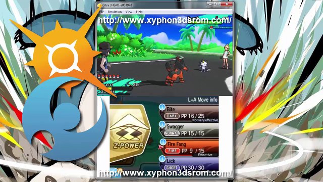 pokemon sun citra rom download