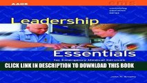 [READ] Kindle Leadership Essentials For Emergency Medical Services (Continuing Education) PDF