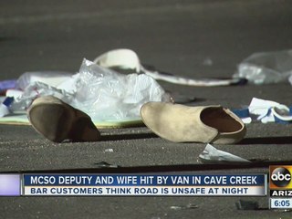 Deputy, wife hit in Cave Creek