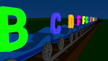 Uppercase ABC Train: Alphabet for Kids