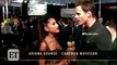 Ariana Grande talking about Selena Gomez during an interview at the AMAs 2016
