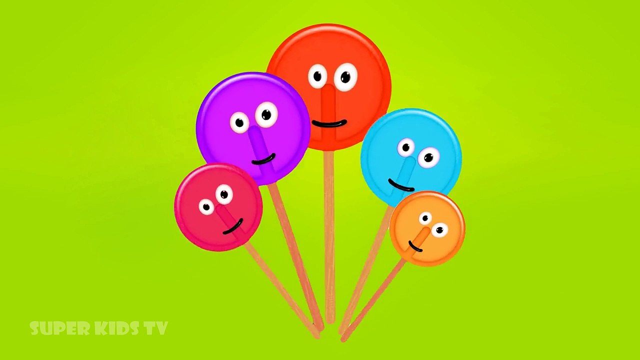 Lollipop Finger Family Song | Finger Family Songs | Nursery Rhymes For Children