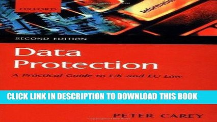 [PDF] Mobi Data Protection: A Practical Guide to UK and EU Law Full Download