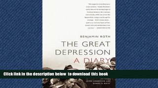 Read books  The Great Depression: A Diary BOOOK ONLINE