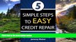 READ book  5 Simple Steps To Easy Credit Repair: The Simple to Understand Credit Book and Guide