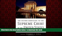 Best book  The Oxford Companion to the Supreme Court of the United States BOOOK ONLINE