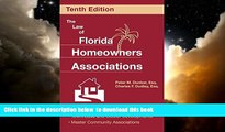 Read books  The Law of Florida Homeowners Associations (Law of Florida Homeowners Associations