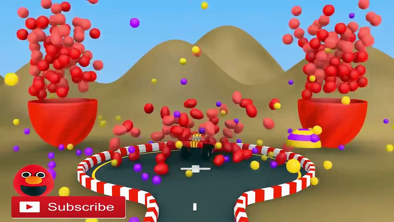 Learn colors 3D SURPRISE EGGS - 3D EGGS Learn Colors with Lightning McQUEEN Cars Cartoon for Kids