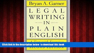 liberty book  Legal Writing in Plain English, Second Edition: A Text with Exercises (Chicago