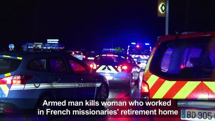 Hooded attacker kills woman in French missionaries' home