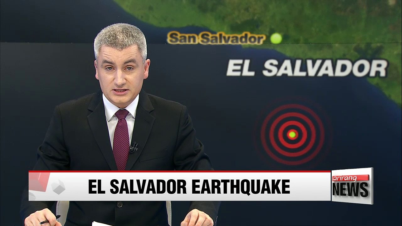 Magnitude 7.0 earthquake strikes off coast of El Salvador