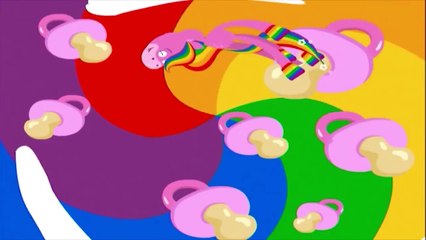 Baby | Coloring and Music | Rainbow Horse | BabyFirst TV