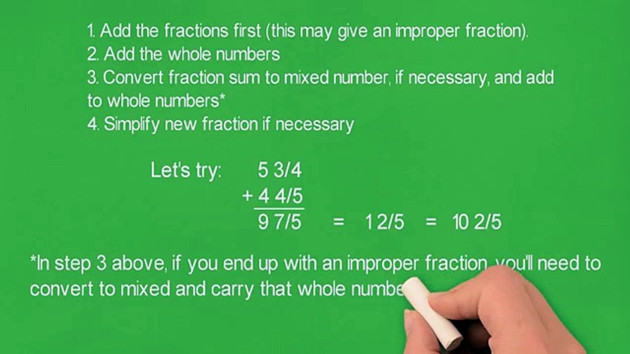 Adding and Subtracting Mixed Numbers with Like Fractions - Book 6